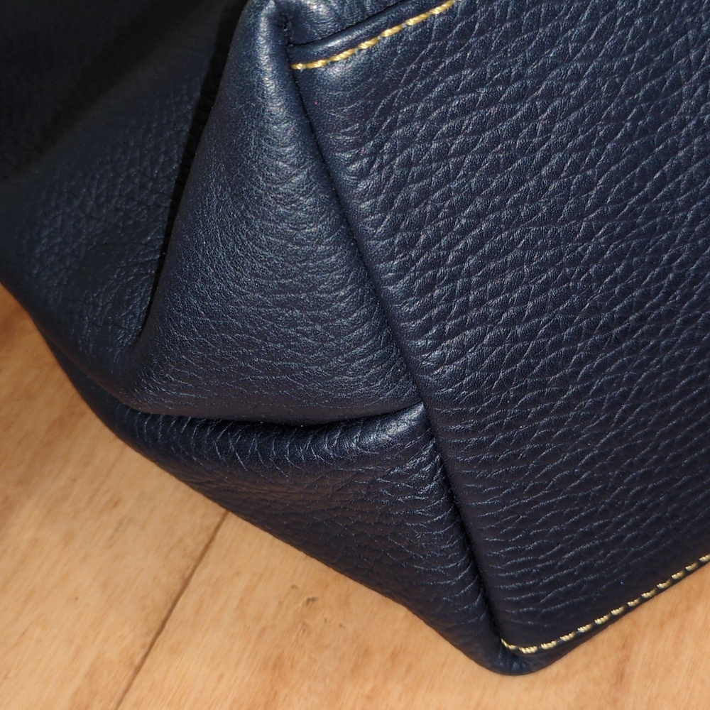 Dooney & Bourke 💙NAVY BLUE 💙 Dillen Double Pocket Shoulder Bag - Picture 7 of 15